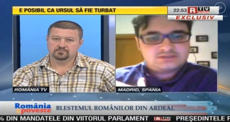Cătălin Grădinaru, unul din realizatorii documentarului realizat de România TV