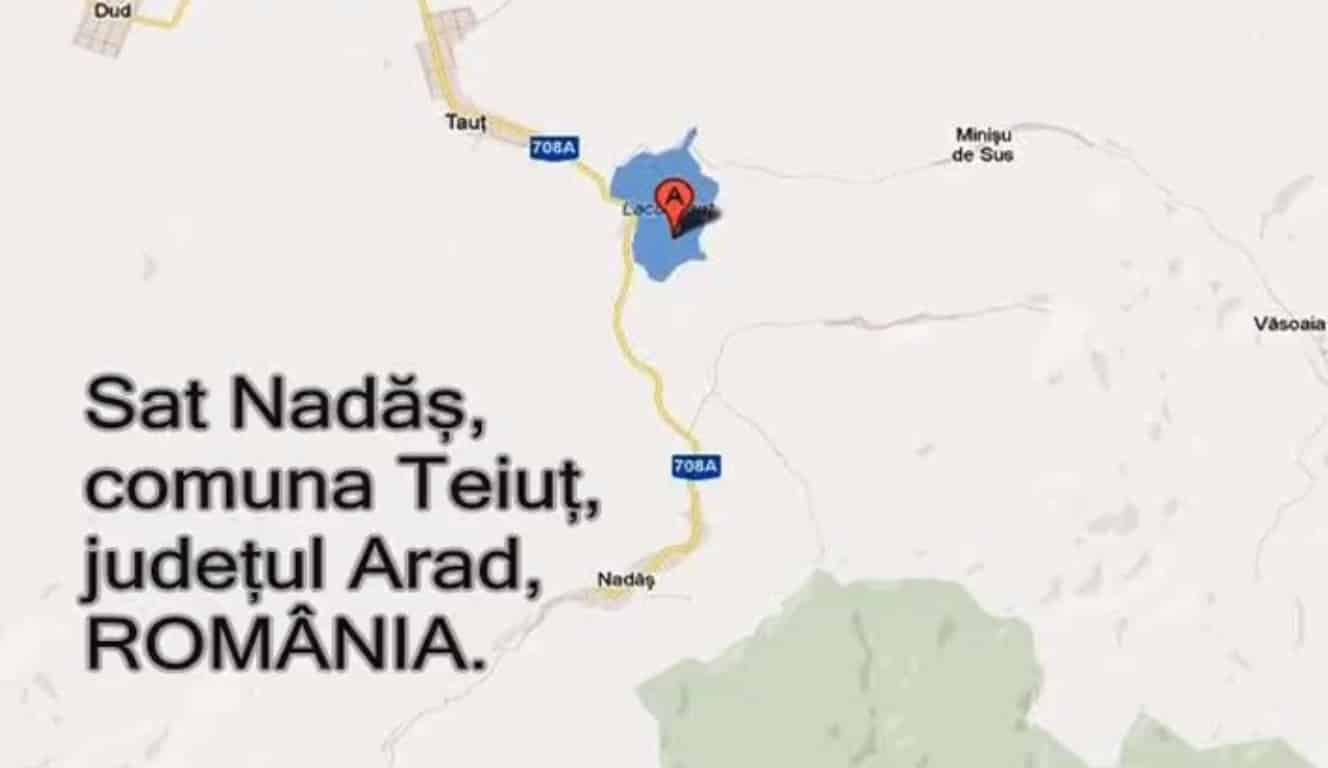 sat Nadăș comuna Teiuț județul Arad
